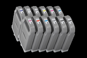 Volledige set inktinktpatroons voor Canon Pro-2600, 4600 en 6600 - 700 ml